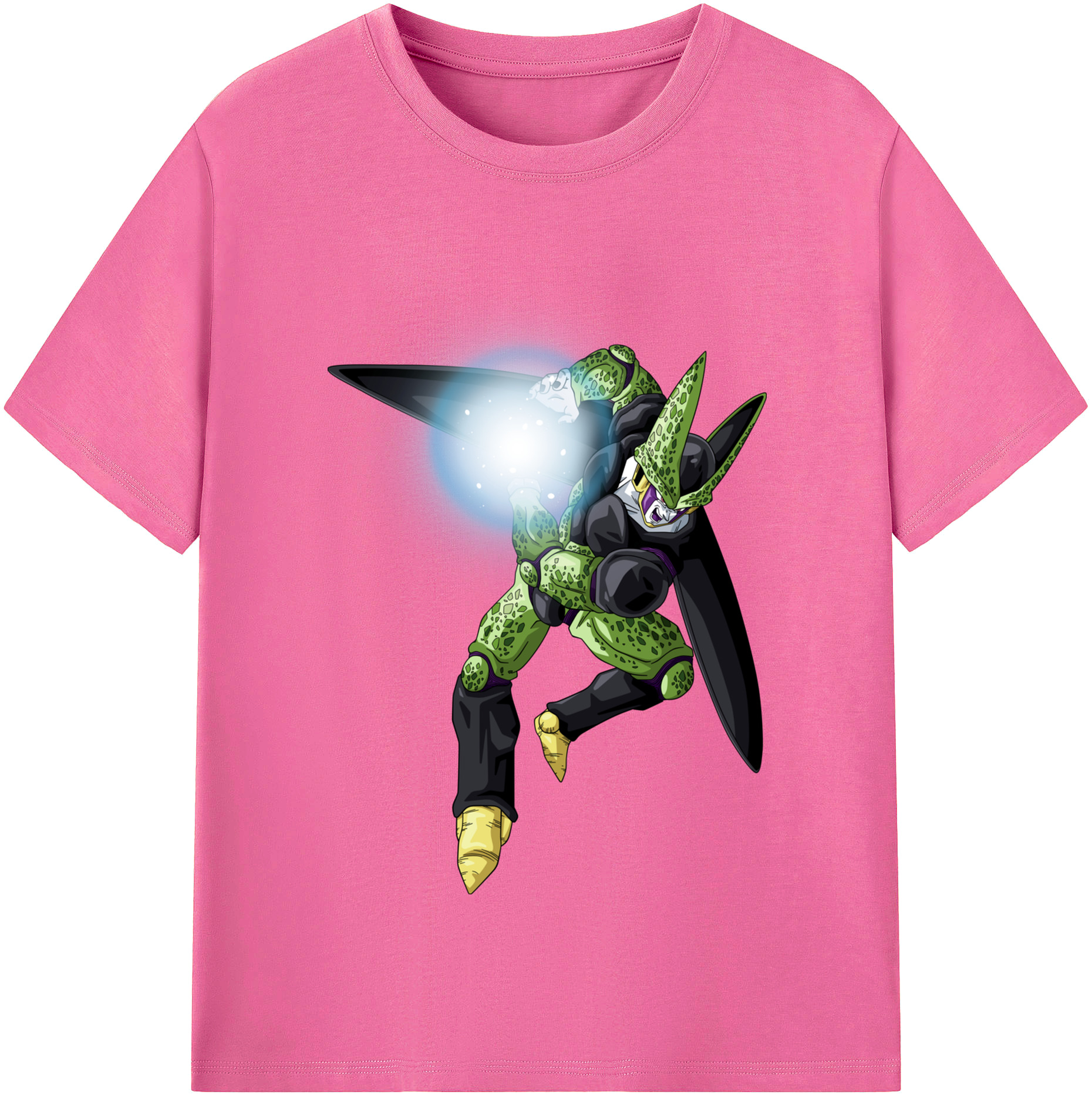 （画像用） ドラゴンボール セル DRAGON BALL Cell レディースカジュアルプリントTシャツ（綿100％）